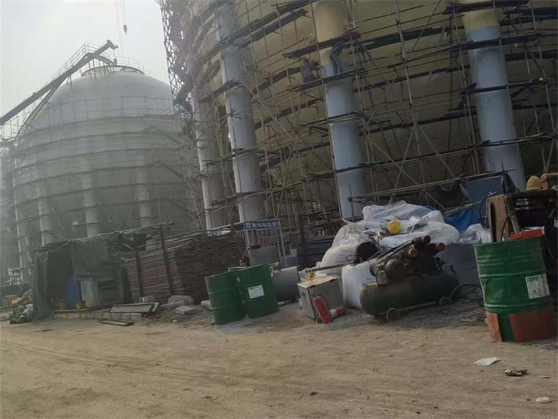 广西翅翼钢材有限公司罐体保温